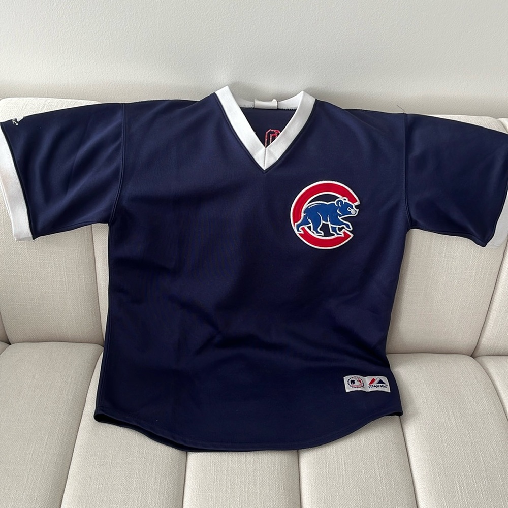 MLB | Retro Majestic Chicago Cubs Sammy Sosa jersey